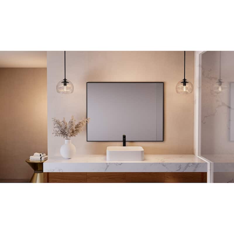 Eslinger 1-Light Matte Black Mini Pendant