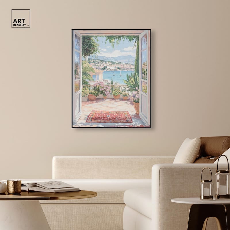 Room with a View Canvas by Art Remedy