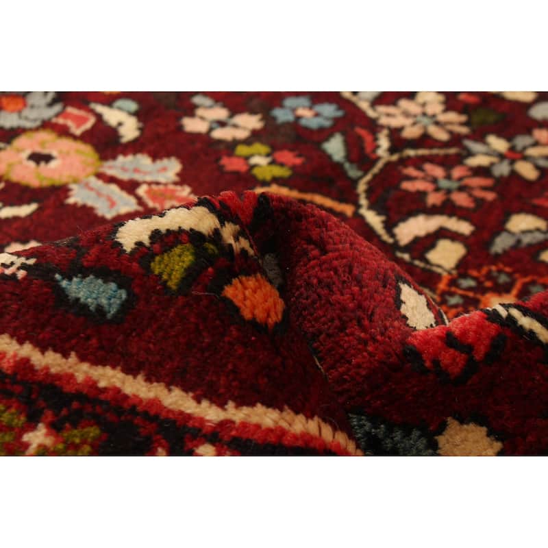 ECARPETGALLERY Hand-knotted Anadol Red Wool Rug - 3'6 x 9'5