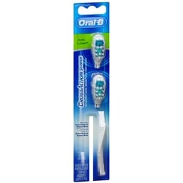 Oral-B Cross Action Power Replacement Brush Heads Soft 2 Each