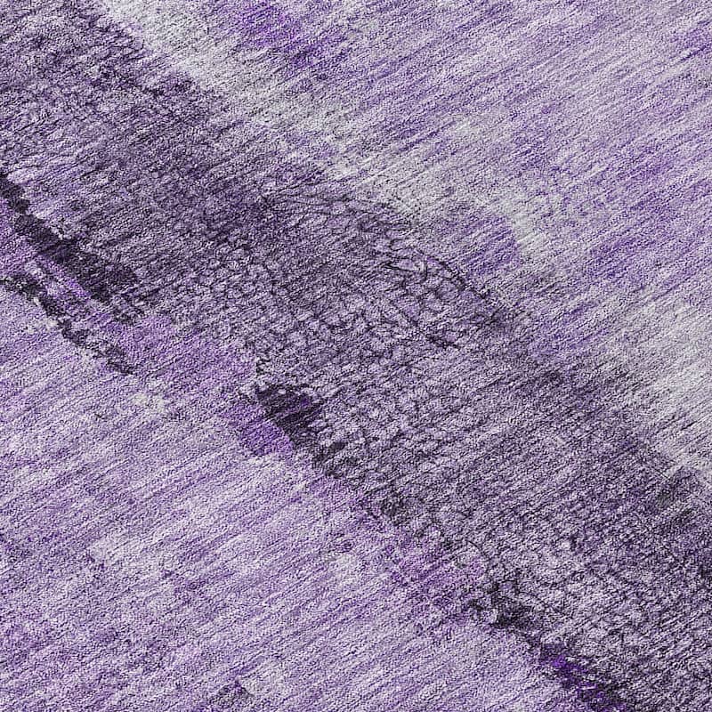 Machine Washable Indoor/ Outdoor Chantille Modern Contemporary Rug