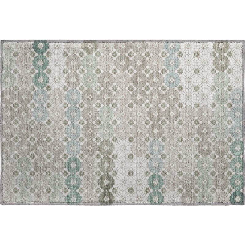 Premium Washable Super Soft Whimsy Mosaic Mayfield Rug