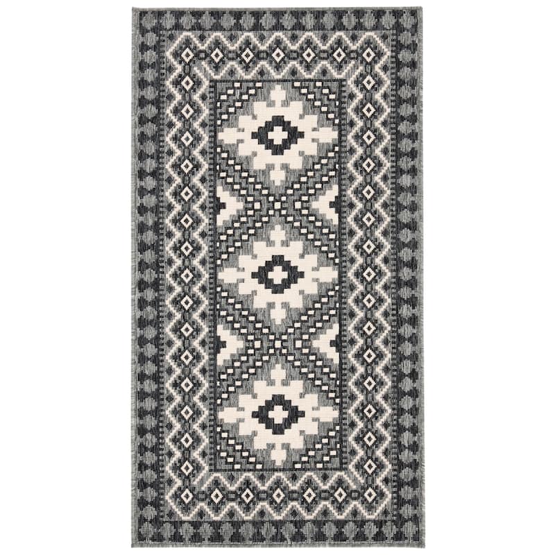 SAFAVIEH Veranda Eyvor Indoor/ Outdoor Waterproof Patio Backyard Rug