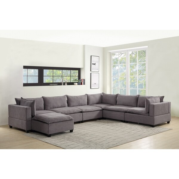 Modular down filled sectional clearance