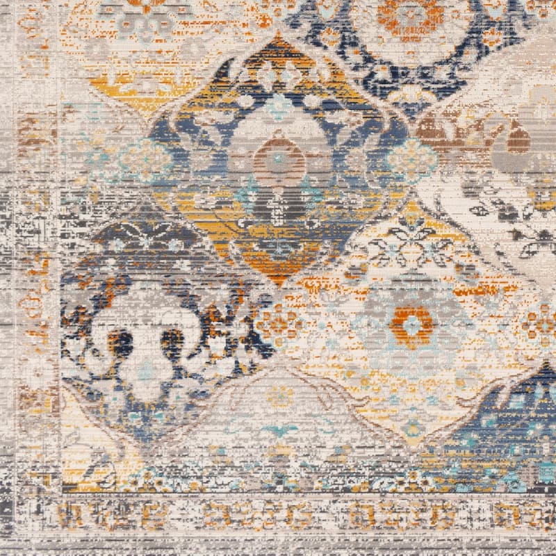 Artistic Weavers Jaul Distressed Moroccan Patchwork Area Rug