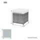 preview thumbnail 21 of 19, 9-Piece Aluminum Dining Set with Tempered Glass Tabletop and Umbrella Hole