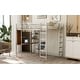 preview thumbnail 3 of 41, Multifunctional Design Loft Bed with Desk, Two-sided Ladder and Shelves, Efficient space, Full Size