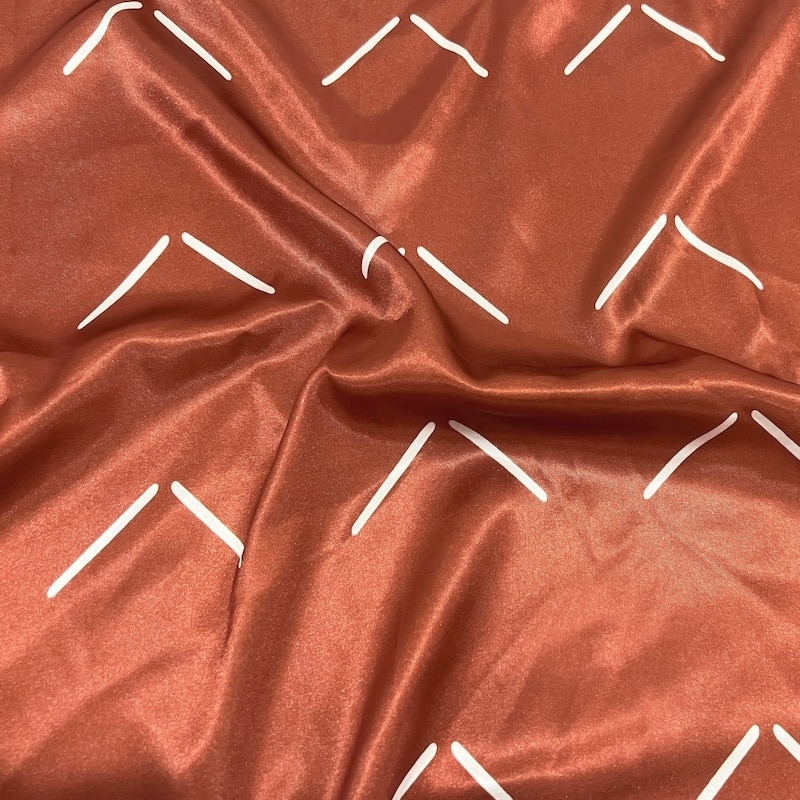 Sweet Jojo Designs Orange Boho Arrow Boy Girl Gender Neutral Satin Fitted Crib Sheet Bohemian Farmhouse Southwest Shabby Chic