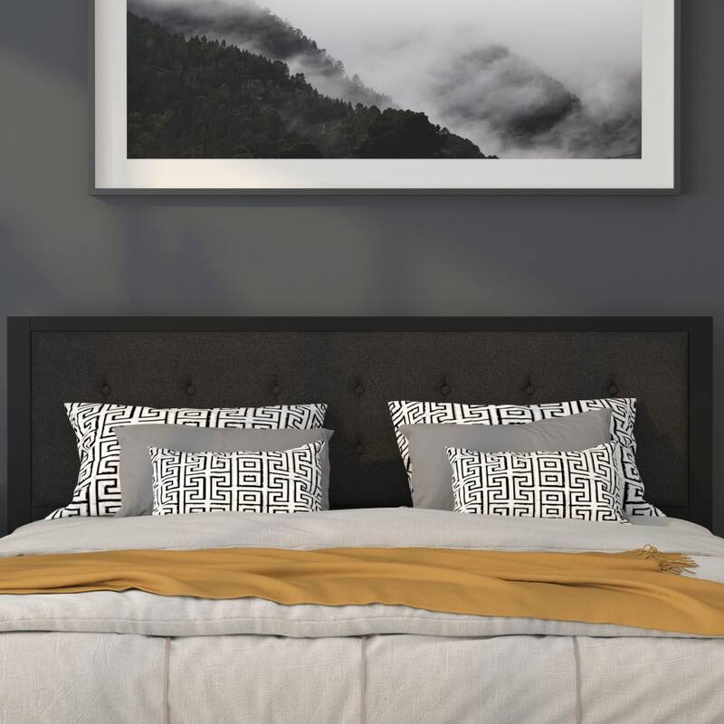 Metal Tufted Upholstered Headboard - Modern Headboard