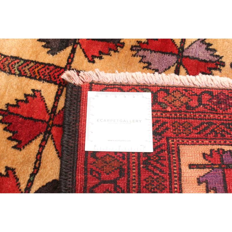 ECARPETGALLERY Hand-knotted Teimani Beige Wool Rug - 2'10 x 4'2