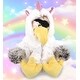 preview thumbnail 4 of 4, DolliBu Pirate Pelican Unicorn Plush Stuffed Animal Toy with Outfit - 8 inches