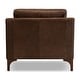 preview thumbnail 26 of 55, Poly & Bark Sorrento 35" Lounge Chair - Full Grain Genuine Italian Leather