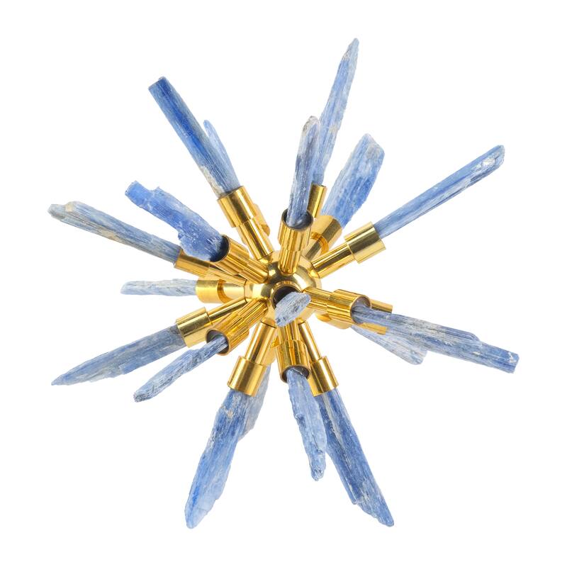 Sagebrook Home Fiona Crystal Starburst Statuary, Perfect for Decor