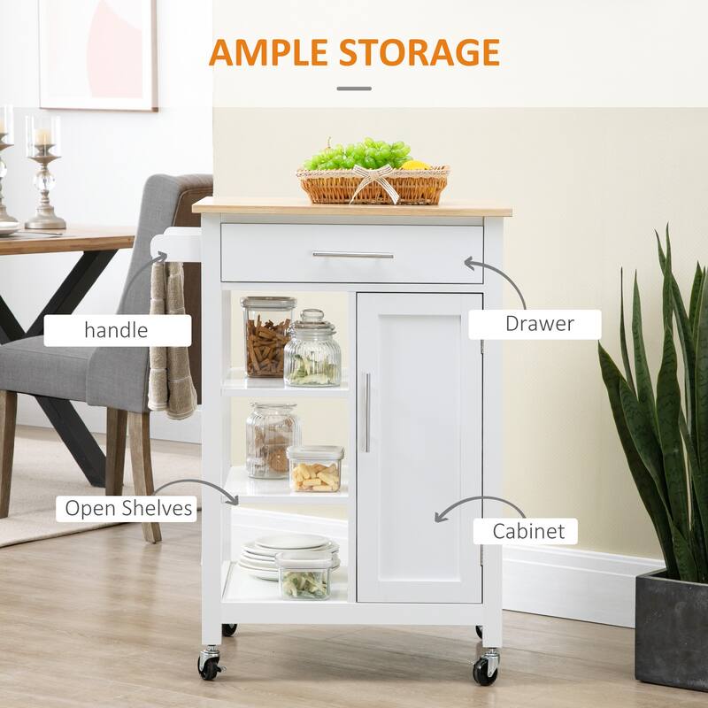 Kitchen Island Cart(no include stool)