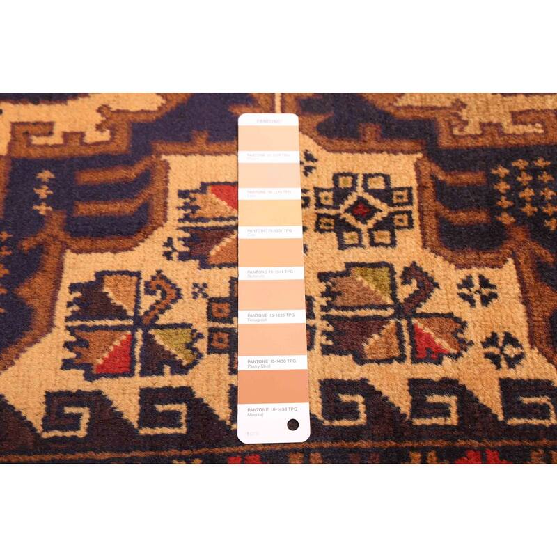 ECARPETGALLERY Hand-knotted Teimani Beige Wool Rug - 3'4 x 6'5