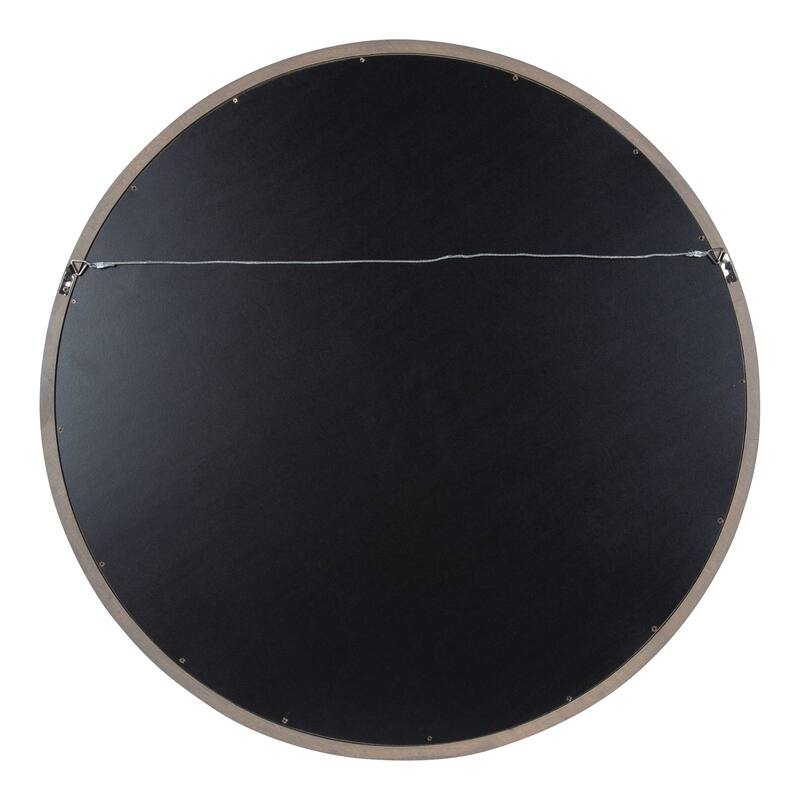 Kate and Laurel Hogan Round Framed Wall Mirror