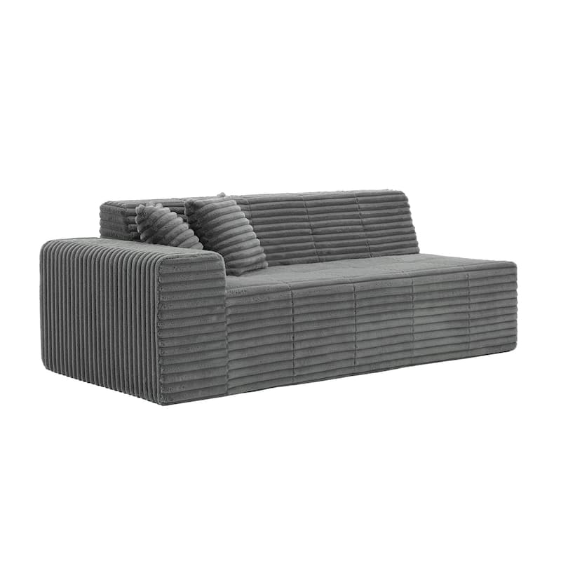 Modern Oversized plush Sofa Bed