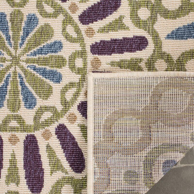 SAFAVIEH Veranda Felizitas Geometric Medallion Indoor/Outdoor Area Rug