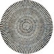 preview thumbnail 5 of 3, Sanya Round Mother of Pearl Tiled Coffee Table - 17"H x 30"W x 30"D