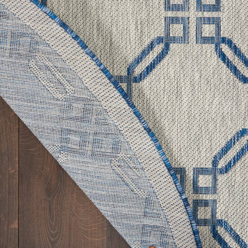 Nourison Garden Party Geometric Casual Indoor/Outdoor Area Rug