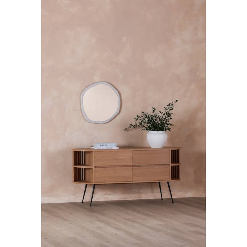 Aurelle Home Modern Cement Decorative Vessel