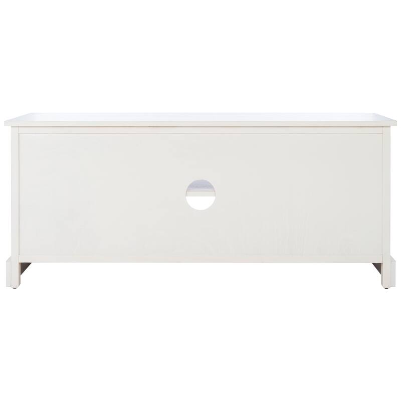 SAFAVIEH Britni 47-inch Storage Media TV Stand - 47.3" W x 15.8" L x 20" H - 47Wx16Dx20H