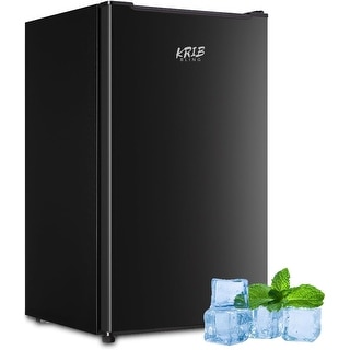 3.2 Cu.ft Upright Freezer Compact Mini Freezer with Removable Shelves ...