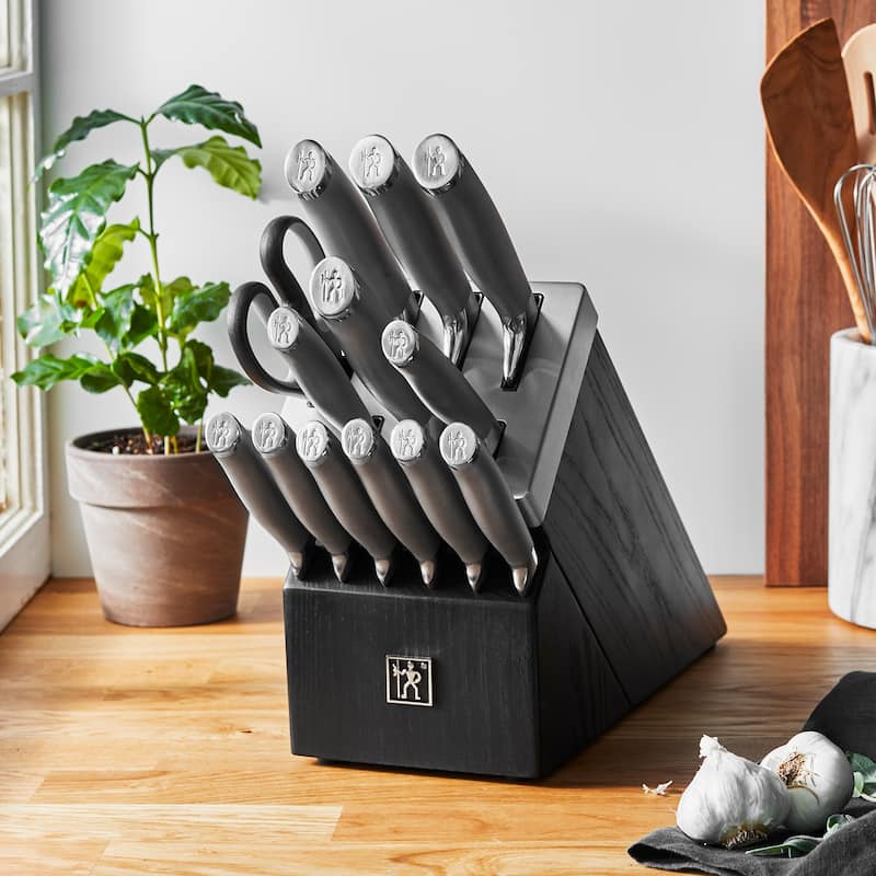 Modernist 14-pc Self-Sharpening Block Set