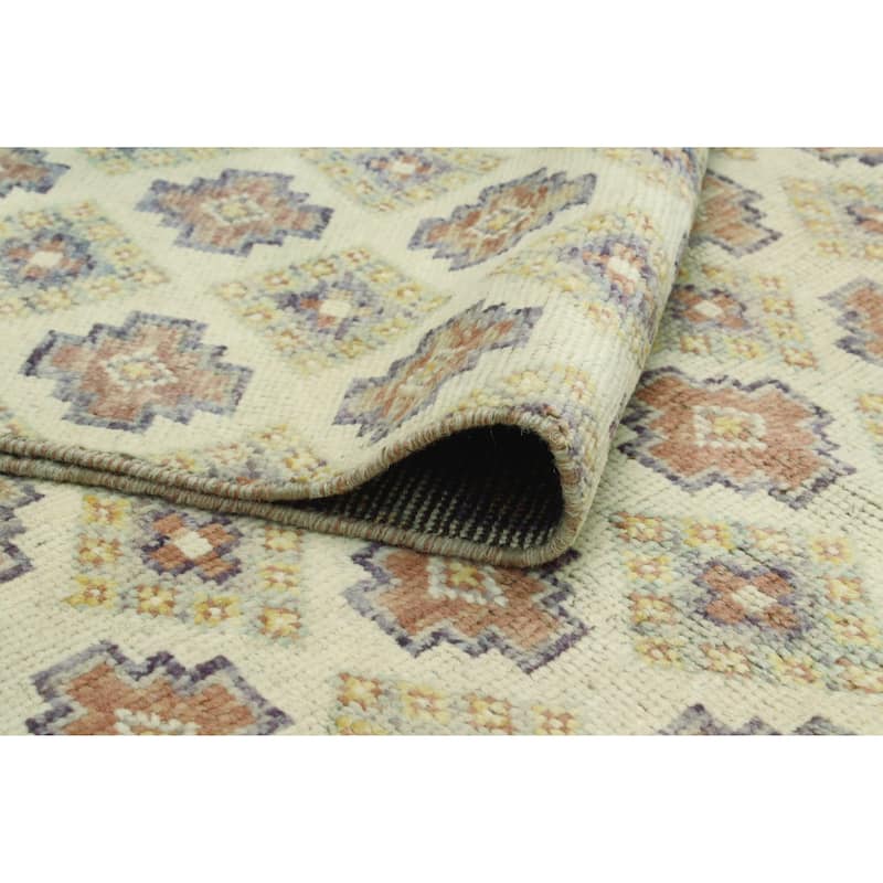 Balochi Marly Ivory/Brown Rug - 9'9" x 12'9"