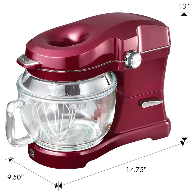 Kenmore Elite Ovation 5 qt Stand Mixer with Pour-In Top, 500W