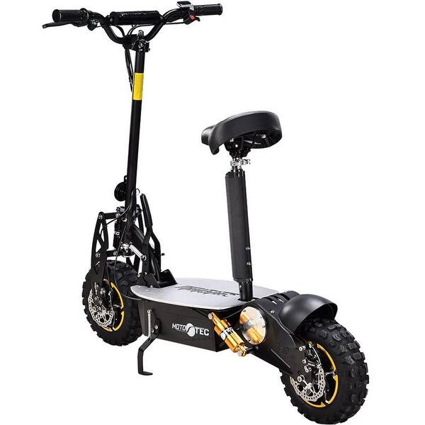 Mototec 2000w 48v Electric Scooter Black N A Overstock 24313234