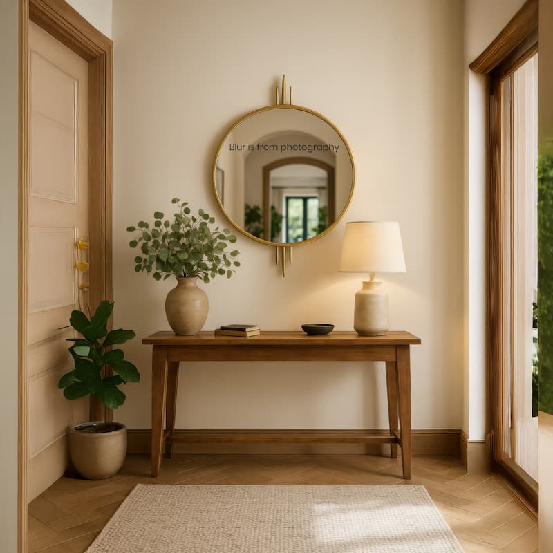 Varaluz Propaganda Round Wall Mirror