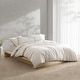 preview thumbnail 19 of 52, Calvin Klein Washed Percale Solid Cotton Duvet Cover Set