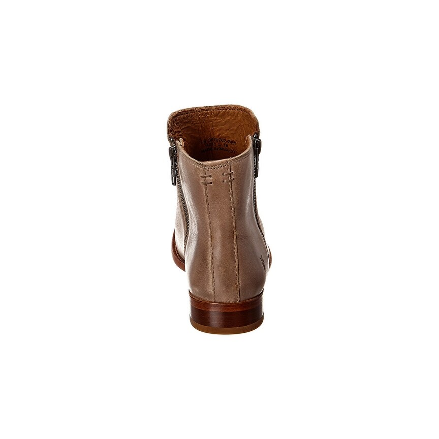 frye carly double zip bootie