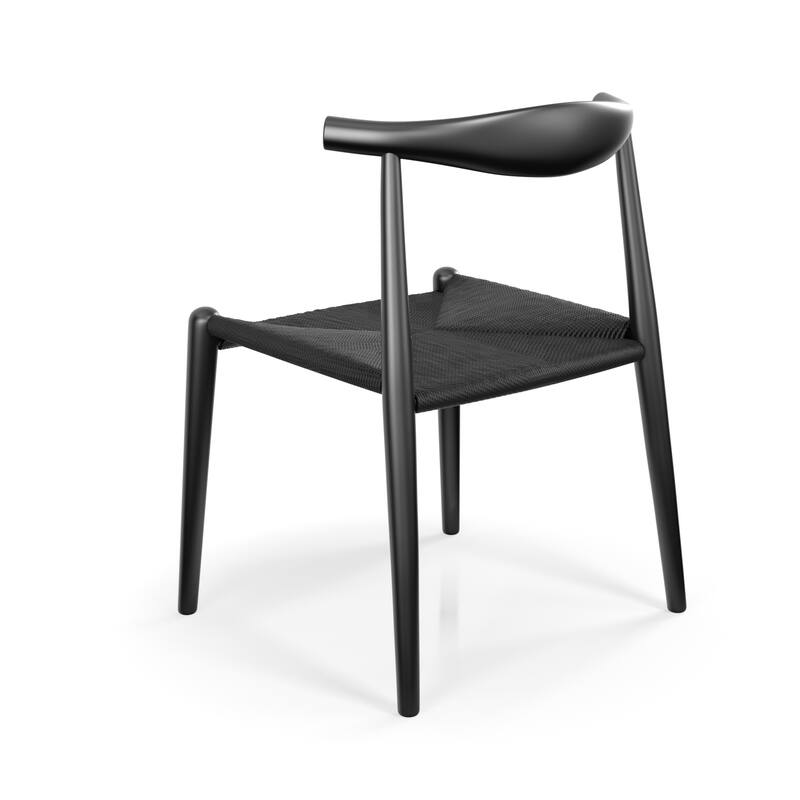 Troy Papercord Dining Chair Black Frame