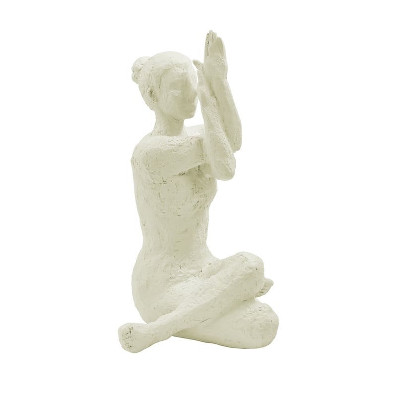 Hi-Line Abstract Yoga Pose Sculpture Set