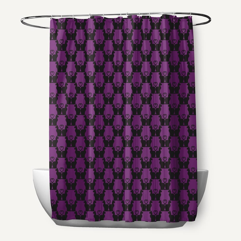 Cat Clowder Shower Curtain