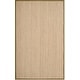 preview thumbnail 111 of 120, SAFAVIEH Natural Fiber Oceana Herringbone Seagrass Rug 6' x 9' - Natural/Olive - Rectangle