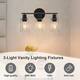3 Light Vanity Light Bathroom Light Fixtures Wall Sconces