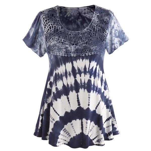 Women's Tunic Shirt - Tie Dye Haight Ashbury Top
