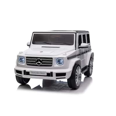 Licensed Mercedes-Benz G500 24V Kids Ride-On Car with Remote Control, 3 Speeds, Bluetooth & LED Lights