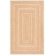 preview thumbnail 10 of 10, SAFAVIEH Handmade Natural Fiber Nelke Farmhouse Border Jute Rug