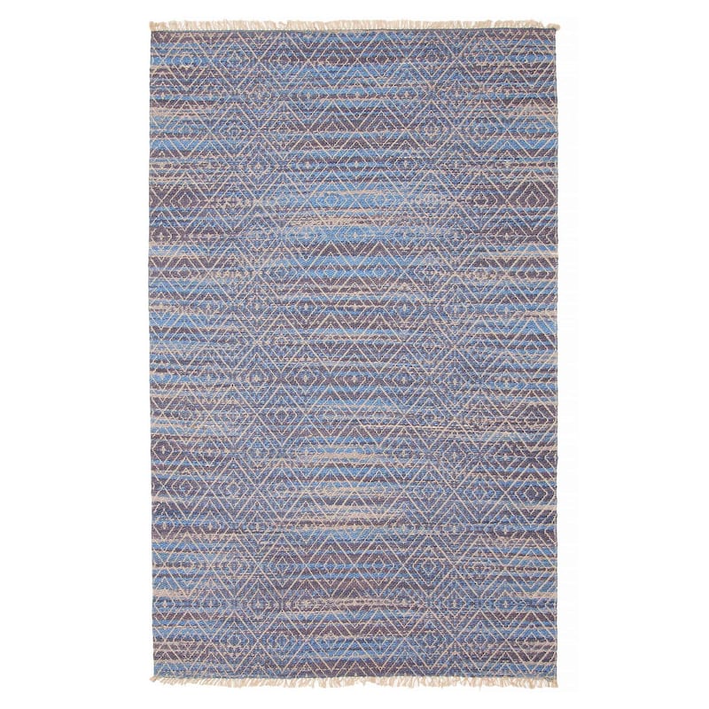 Sienna Blue Rug 4'11" x 8'1" - 4'11 x 8'1 - Blue - 4'11 x 8'1