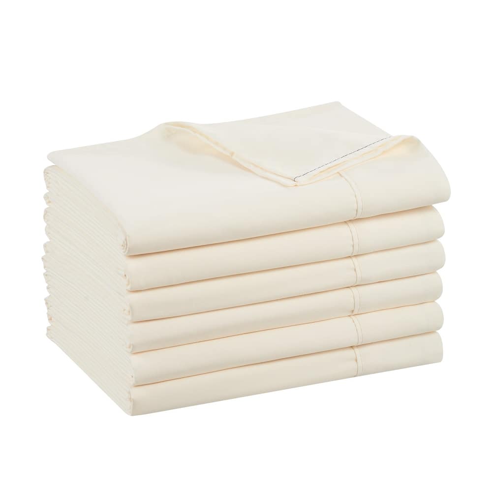 Host & Home Microfiber Flat Sheets (6 Pack)
