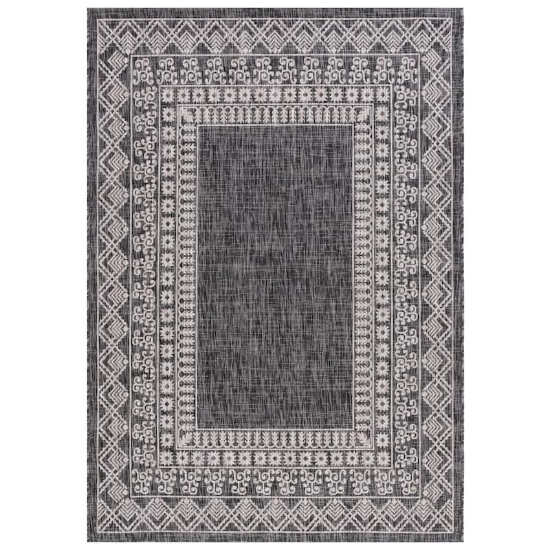SAFAVIEH Courtyard Lucylla Indoor/ Outdoor Waterproof Patio Backyard Rug