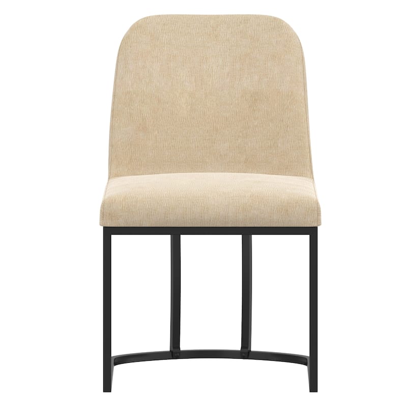 Modern Fabric Dining Chair, Set of 4
