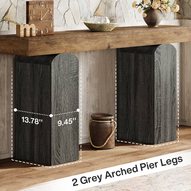 Console Table, Wooden Entryway Table, Sofa Behind Couch Table Hallway Foyer Accent Table