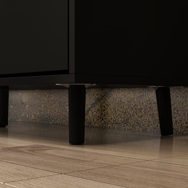 Electric Fireplace TV Stand TV Console Recessed Electric Fireplace