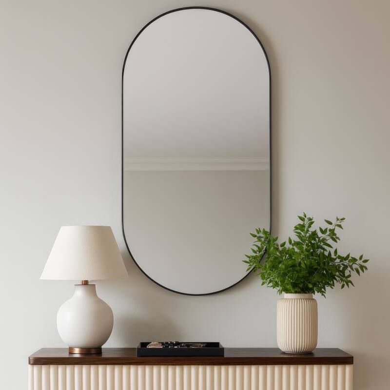 Varaluz Capsule Wall Mirror - 22"W x 40"H Mirror