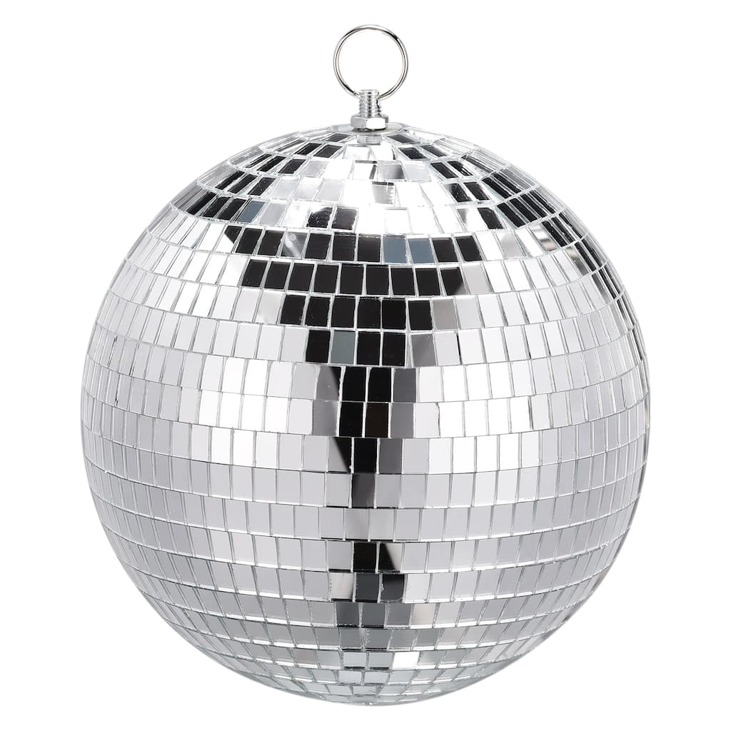 Mirror Ball, 8 Inch Reflective Balls with Hanging Ring for DJ Stage - 8 Inch